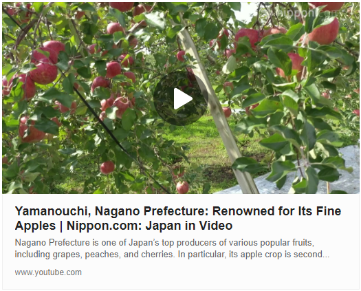 세계 사과 산업 이야기-일본편