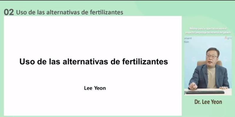 Capítulo 2. Uso de las alternativas de fertilizantes -Dr. Lee Yeon