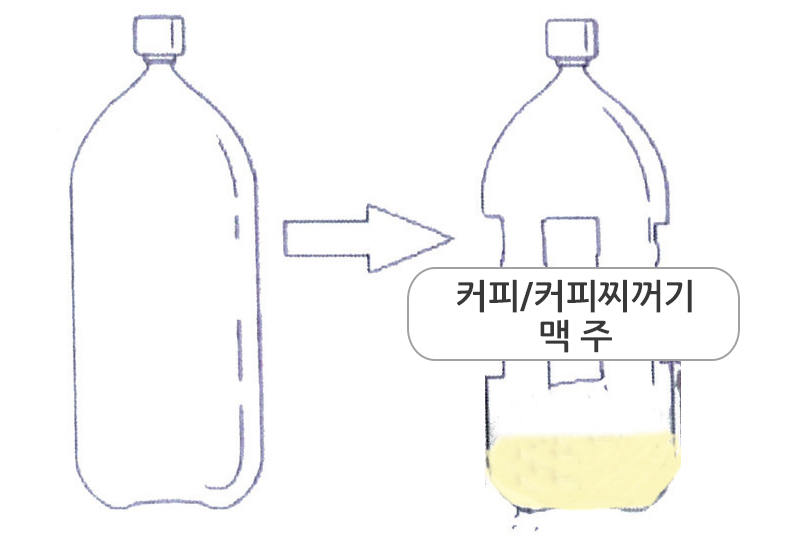 맥주 유입트랩 만들기