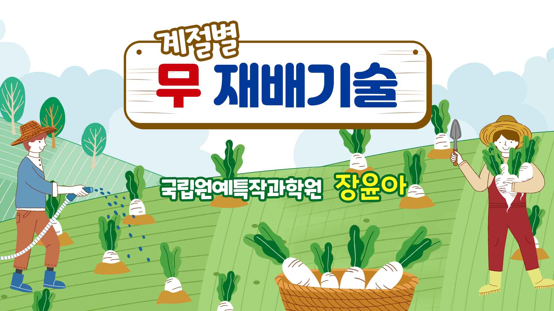 계절별 무 재배기술