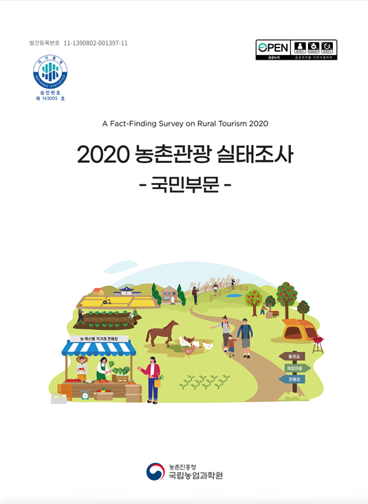 2020 농촌관광 실태조사(국민부문)